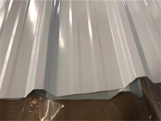 la feuille couvrante enduite de couleur de 1050mm a ridé la norme ASTM de tôle d'acier