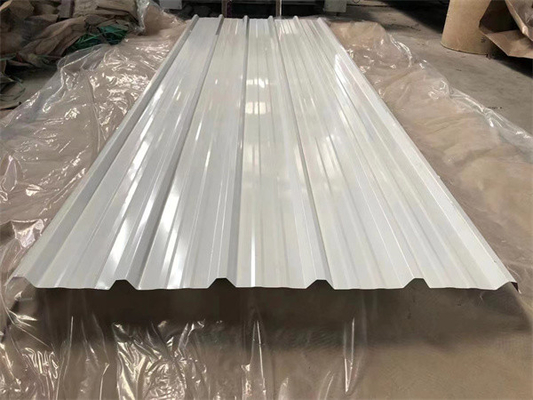 la feuille couvrante enduite de couleur de 1050mm a ridé la norme ASTM de tôle d'acier