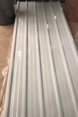 la feuille couvrante enduite de couleur de 1050mm a ridé la norme ASTM de tôle d'acier