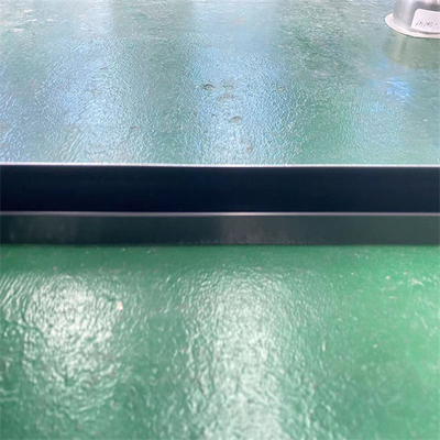 Morceau de recourbement de feuille en aluminium de l'épaisseur 0.46mm*Length3657mm 5052 H24 pour la toiture