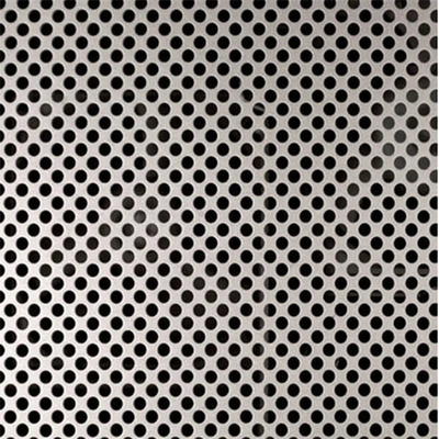 le GI plongé chaud de 0.5mm/GL a perforé l'argent de feuille pour la construction SGCC