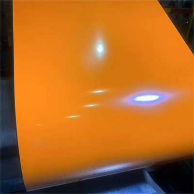 bobine en acier de Galvalume enduite d'une première couche de peinture par largeur de 1200mm pour l'agriculture TS580