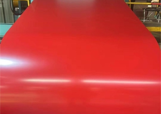 bobine en acier de Galvalume enduite d'une première couche de peinture par largeur de 1200mm pour l'agriculture TS580