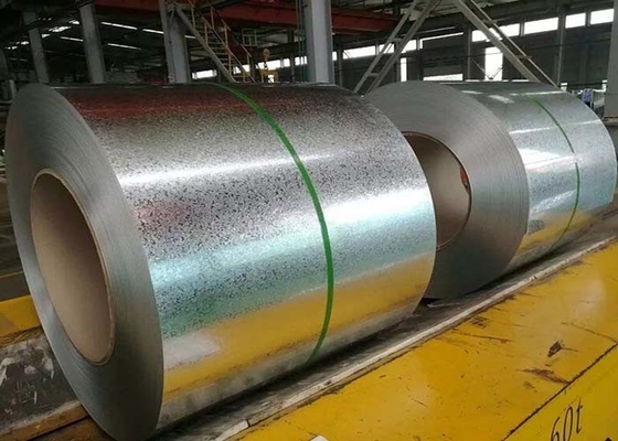 La bobine en acier galvanisée Z275 a enduit la bobine en acier galvanisée plongée chaude de bande